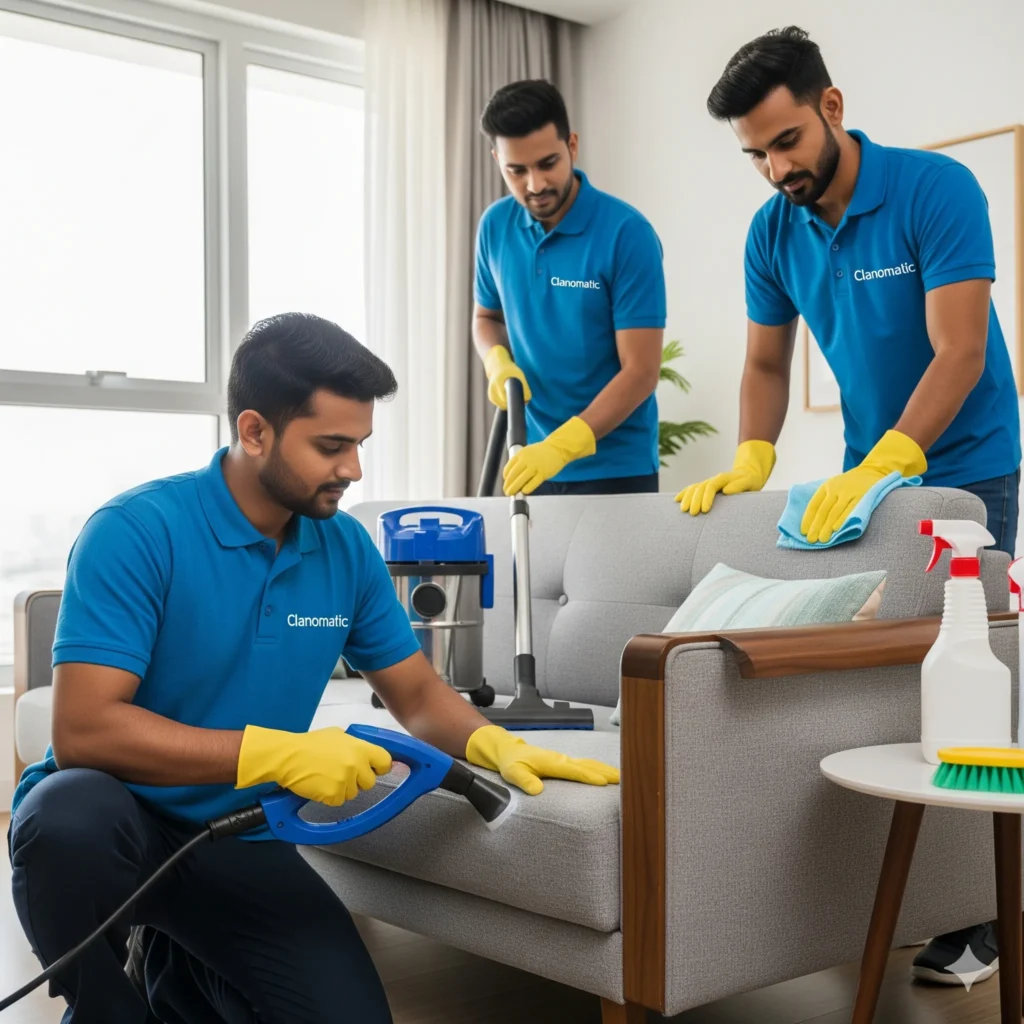 sofa deep cleaning