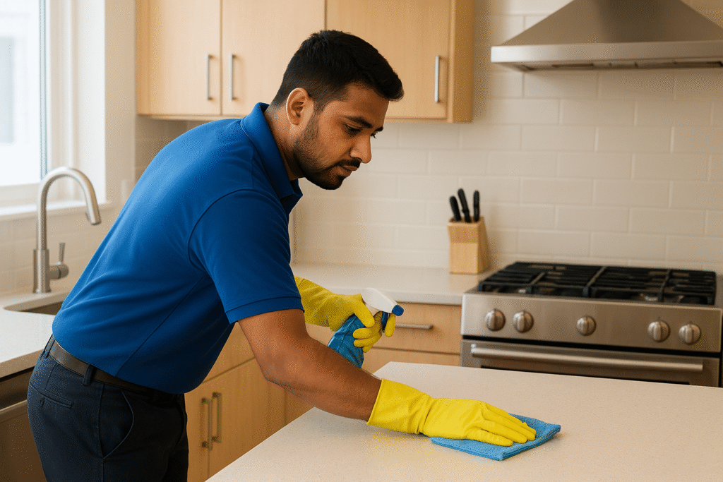 kitchen deep cleaning