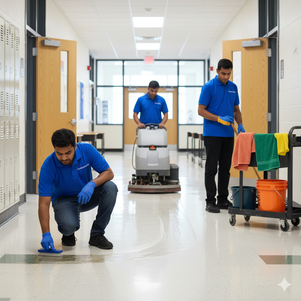 school cleaning services