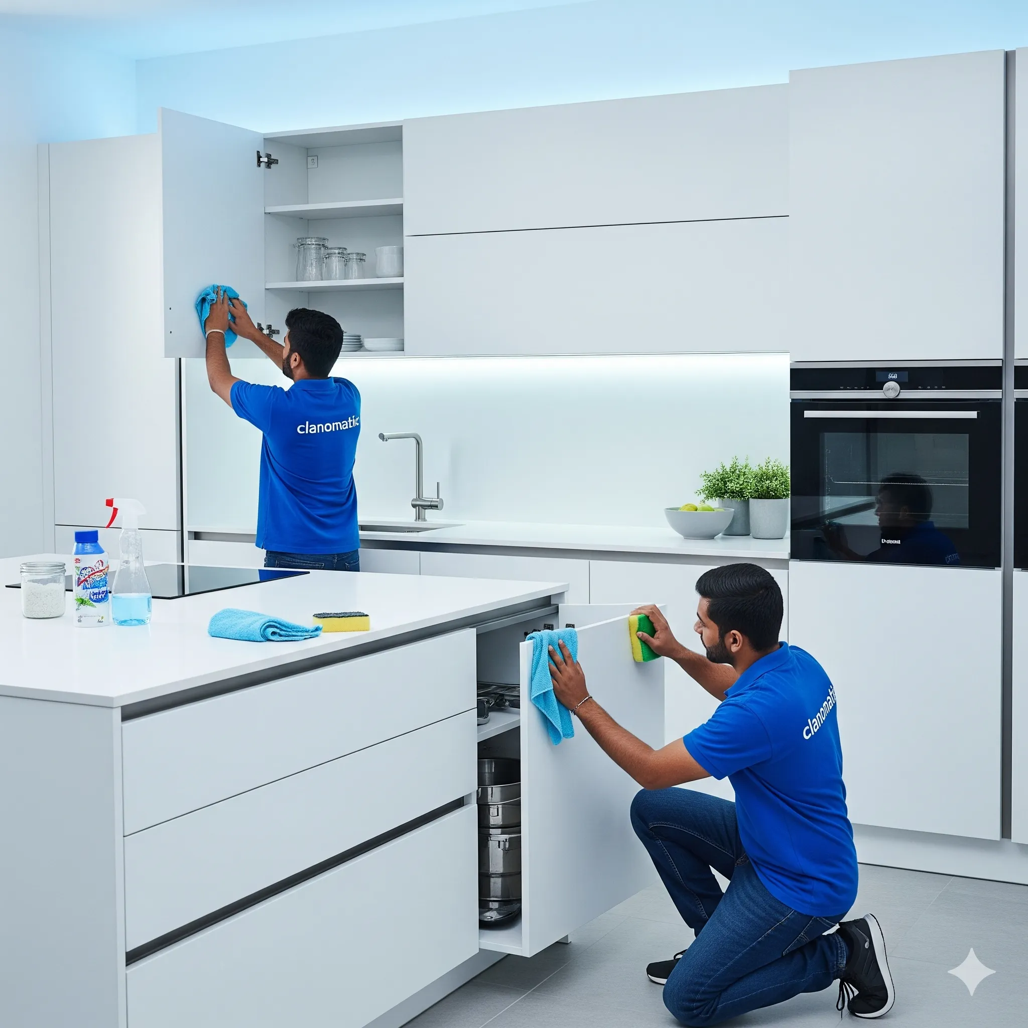 Residential Cleaning Services kitchen deep cleaning