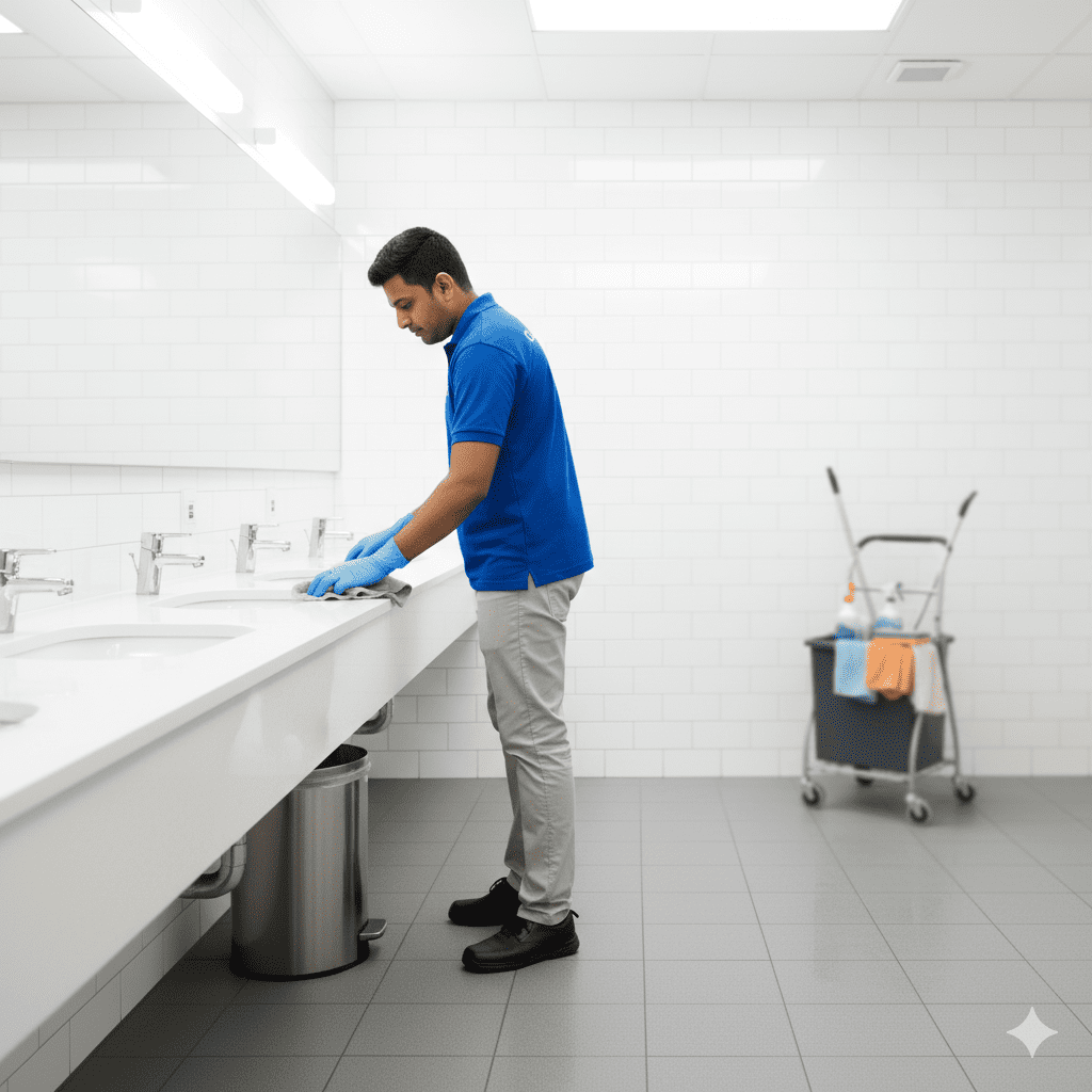Commercial Cleaning Services commercial bathroom cleaning