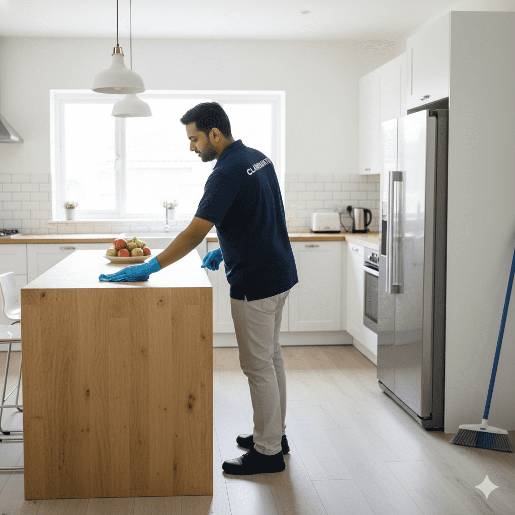Kitchen Deep Cleaning Services complete deep cleaning of the kitchen