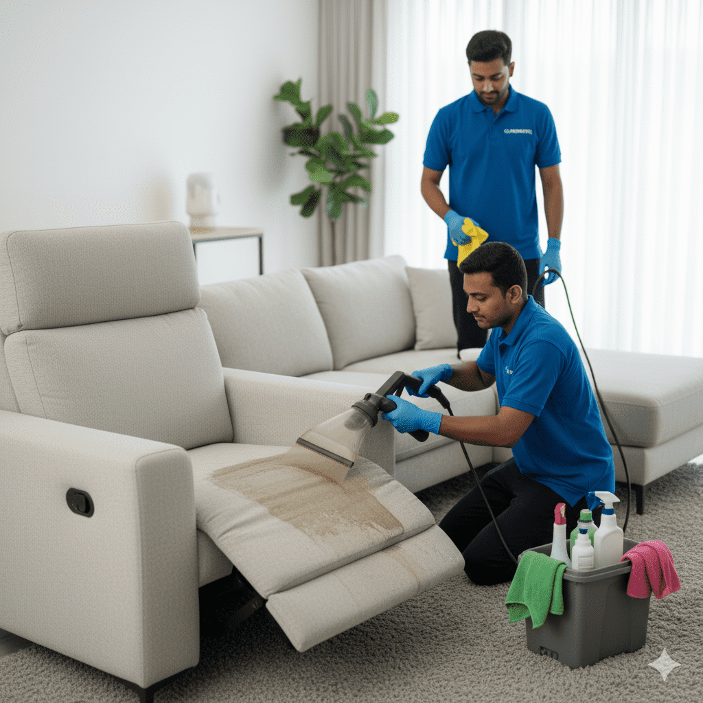 Residential Cleaning Services ricliner cleaning services